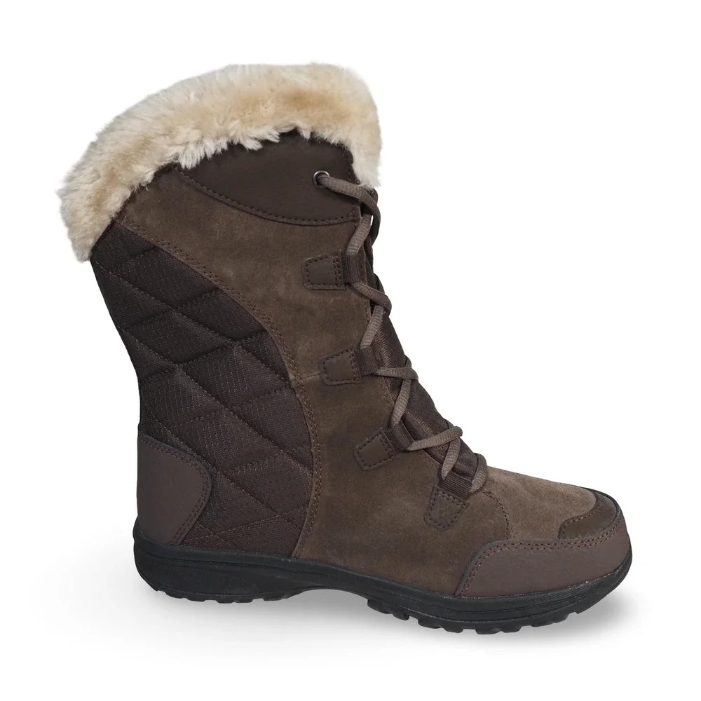 Columbia Women's 9‎ Ice Maiden II Waterproof Winter Boots Dark Brown 1554171231